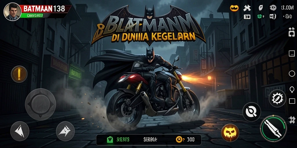 Tangkapan layar gameplay seru BATMAN138 dengan aksi balapan mendebarkan.