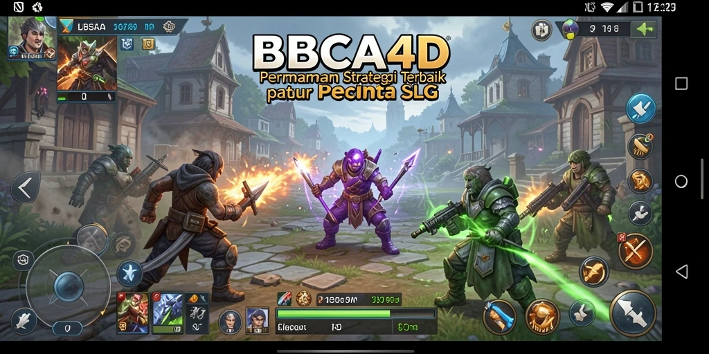 Tampilan gameplay menarik dari BBCA4D dengan strategi menonjol.