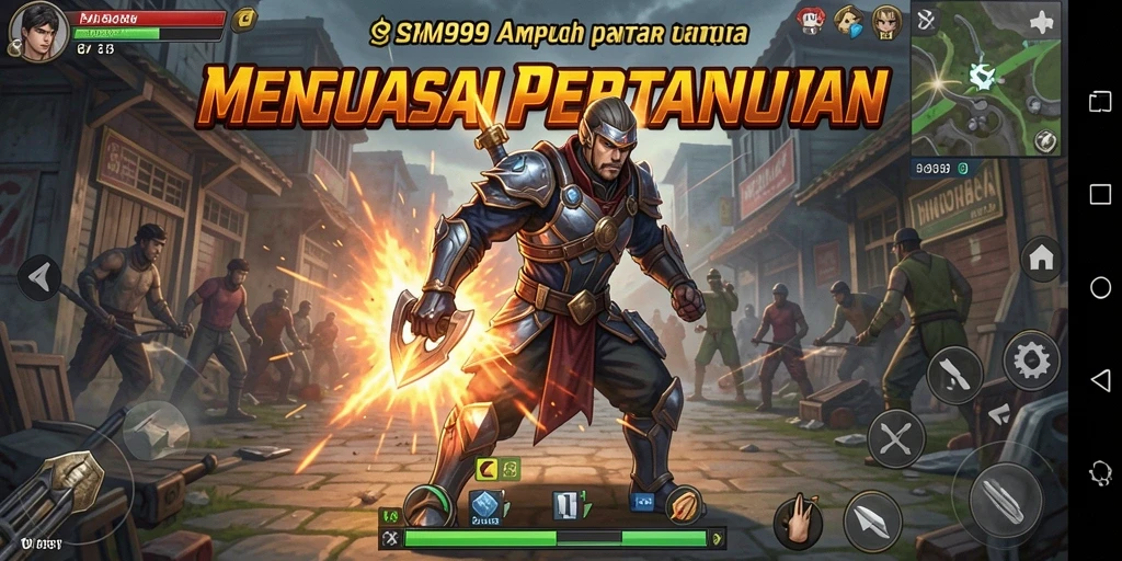 Tangkapan layar gameplay DMD999 menampilkan aksi strategis yang mendebarkan.