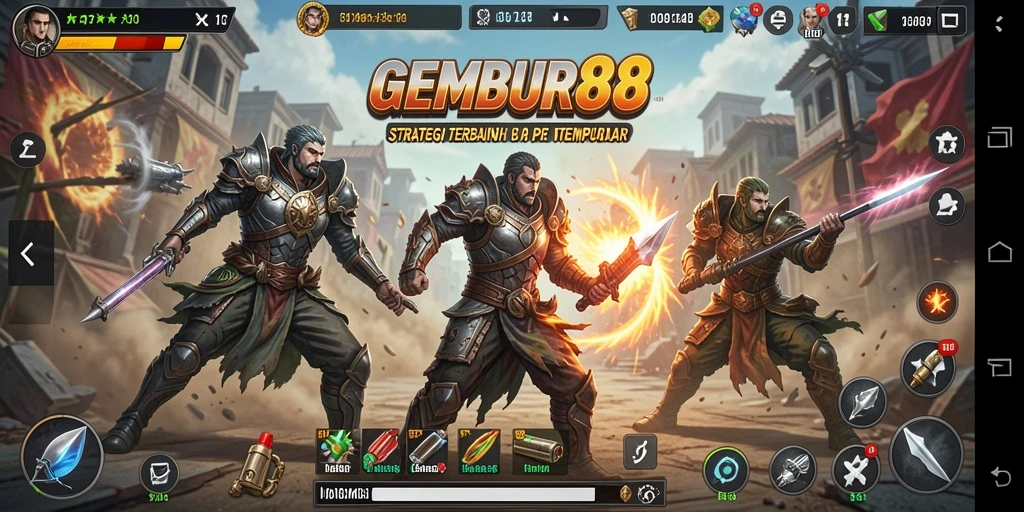 Tampilan menarik dari permainan GEMBUR88 yang penuh strategi.