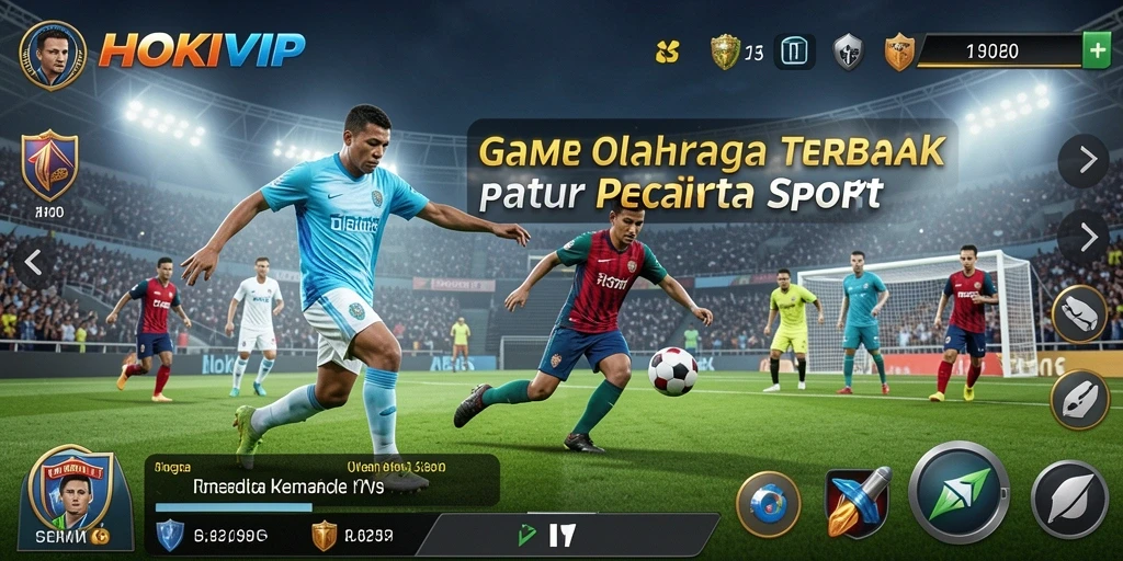 Tampilan gameplay seru dalam HOKIVIP yang penuh aksi.