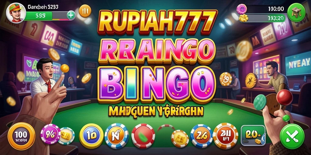 Tampilan menarik dari gameplay Bingo di RUPIAH777.